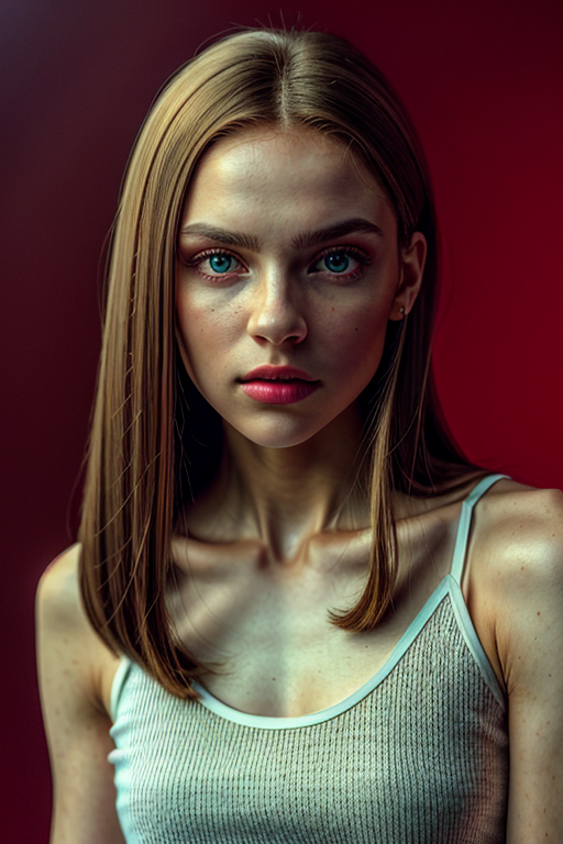 red eyes pic girl aesthetic